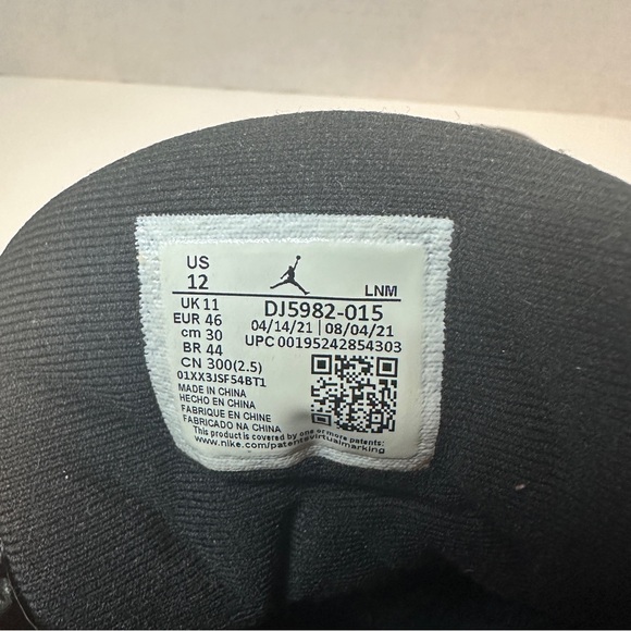 Jordan 13 Court Purple size 12 no box - Picture 6 of 9